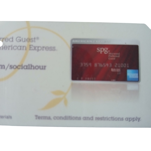 Sheraton Hotel Social Hour Wine X AMEX Collaboration Room Key Card Club - Picture 4 of 6